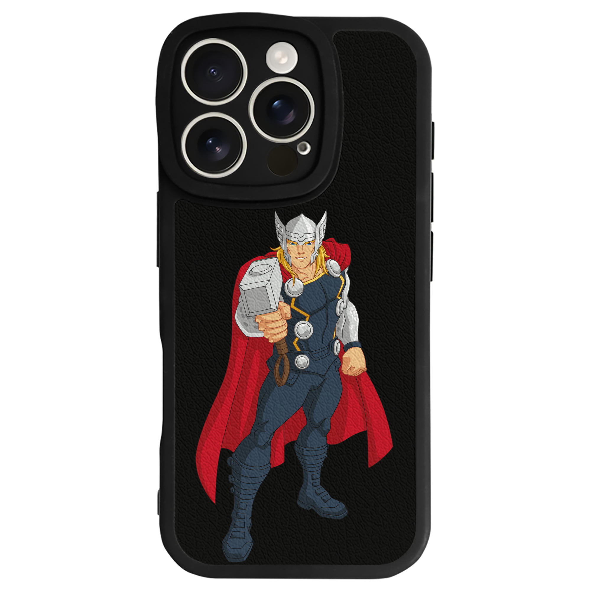 （画像用） アベンジャーズ The Avengers 【iPhone 16シリーズ対応】シリコンスマホケース（レザー調） 材質：シリコン